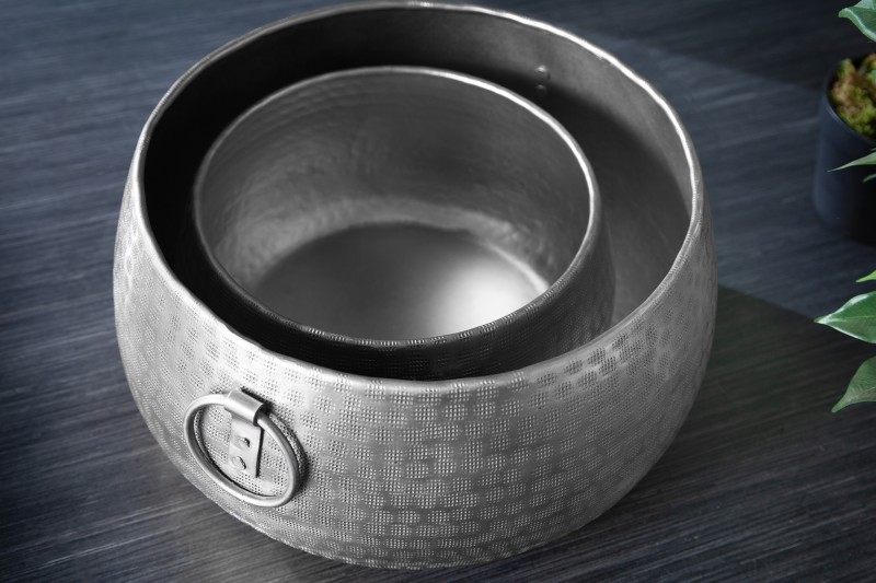 Květináč SATUN SILVER 37