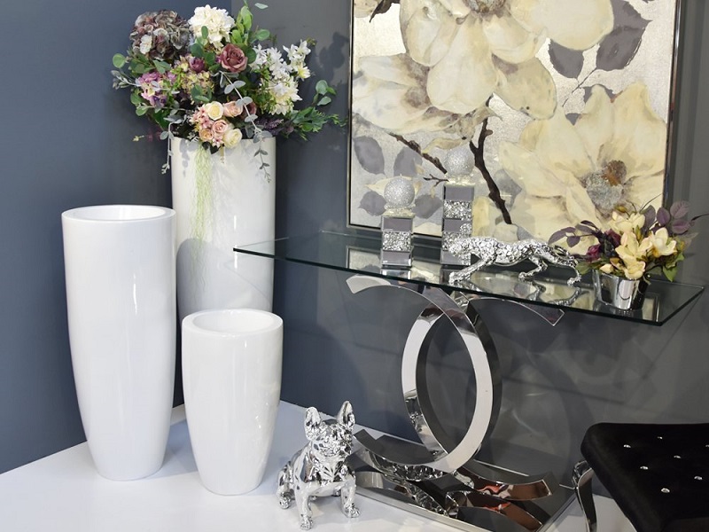 Květináč GLOSS WHITE 150