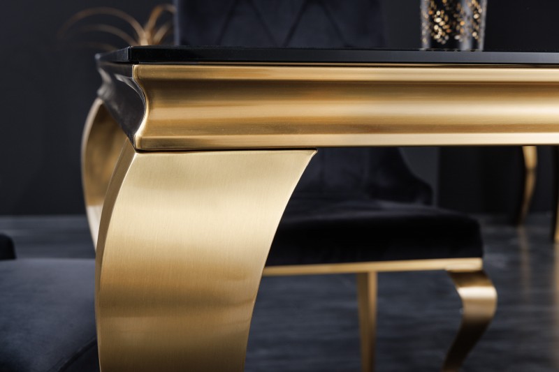 Jídelní stůl BAROCK GOLD 200