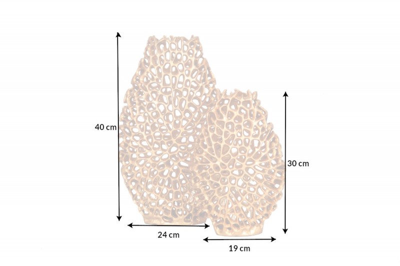 Váza LEAF PAID GOLD 40