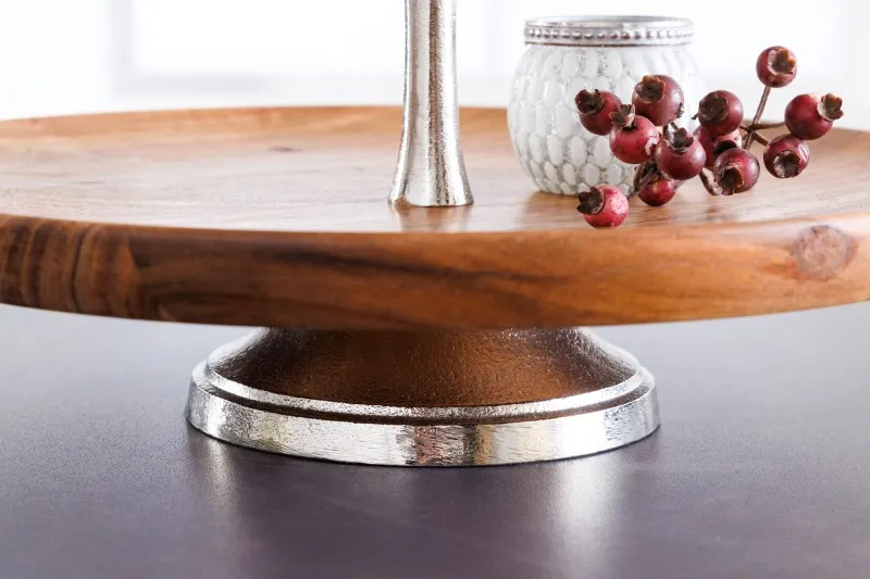 Etažér PUREA SILVER SMALL