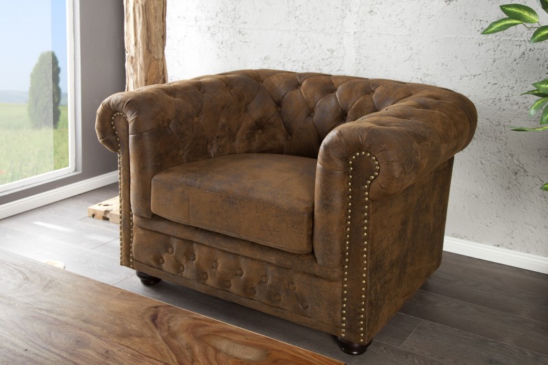 Křeslo CHESTERFIELD VINTAGE