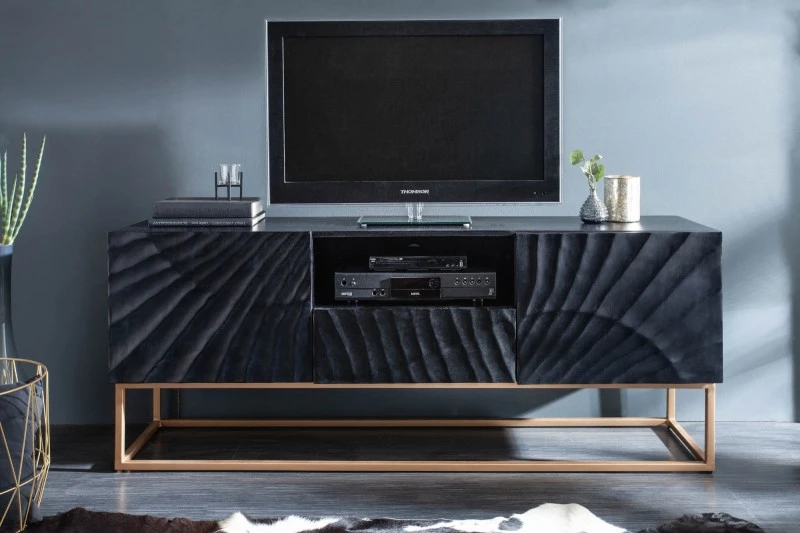 TV stolek SCORPION BLACK