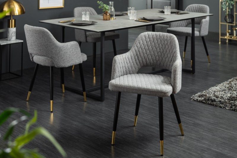 Židle PARISIA STRUKTUR GRAY