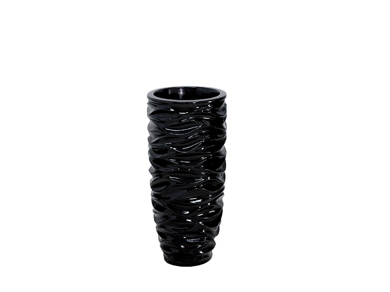Květináč WAVES BLACK 76