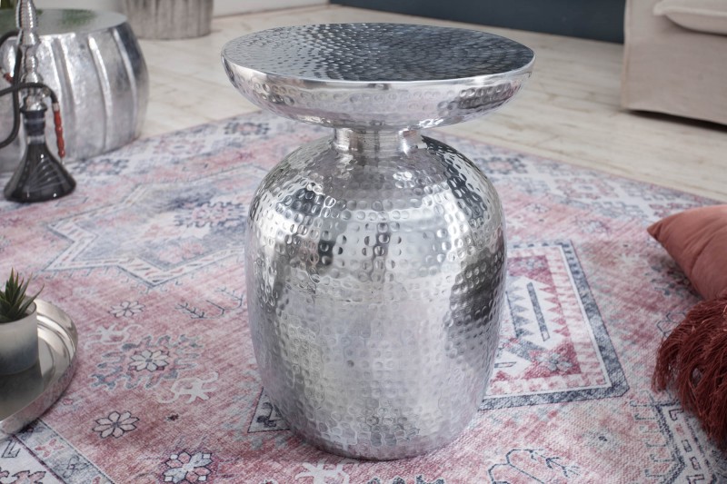 Stolek BORNALI SILVER