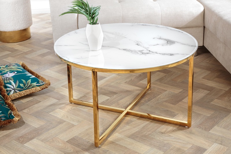 Konferenční stolek ELEGANT GOLD