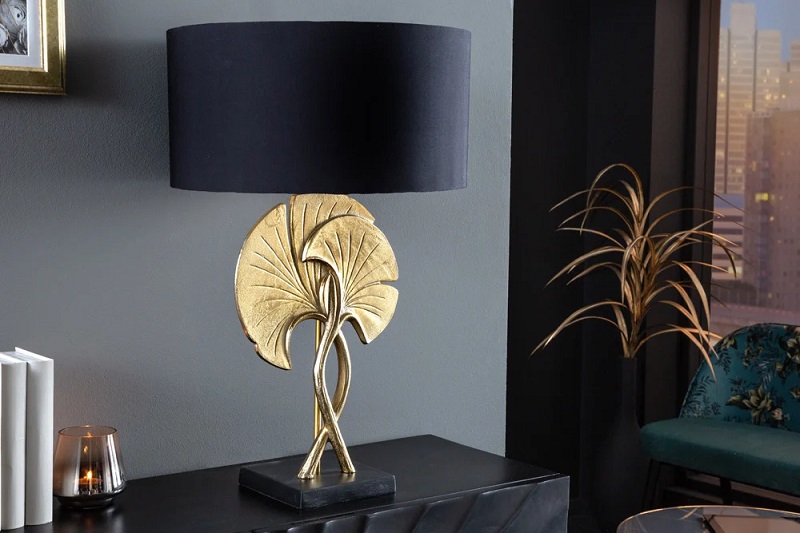Stolní lampa GINKGO BLACK