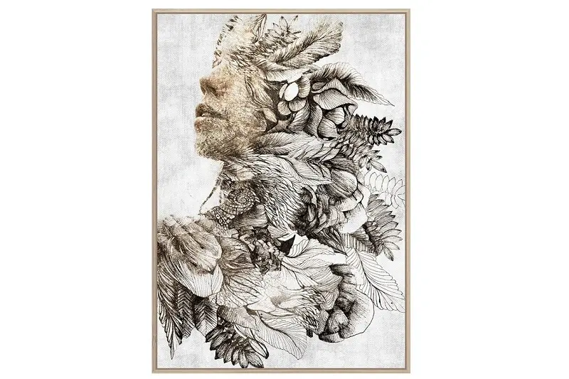 Obraz WOMAN NATURE GOLD II