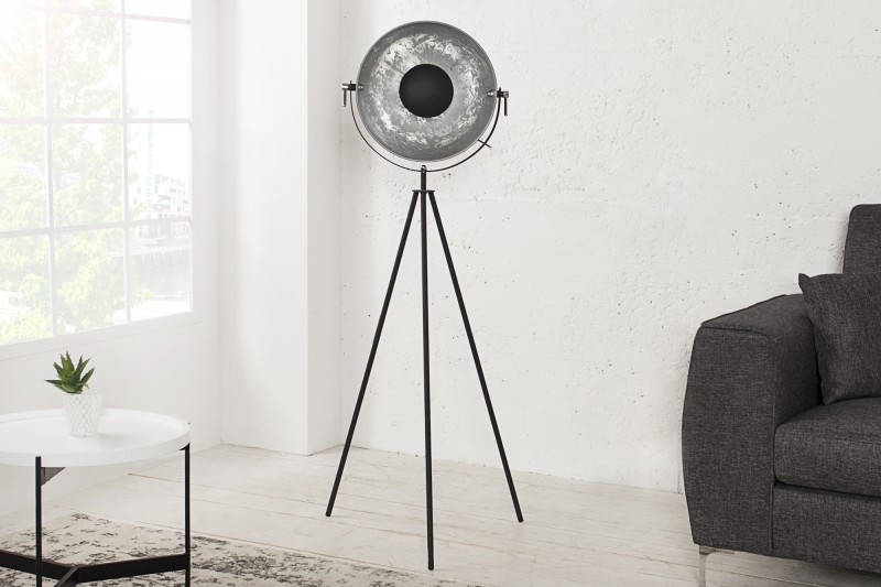 Stojací lampa STUDIO SILVER 145