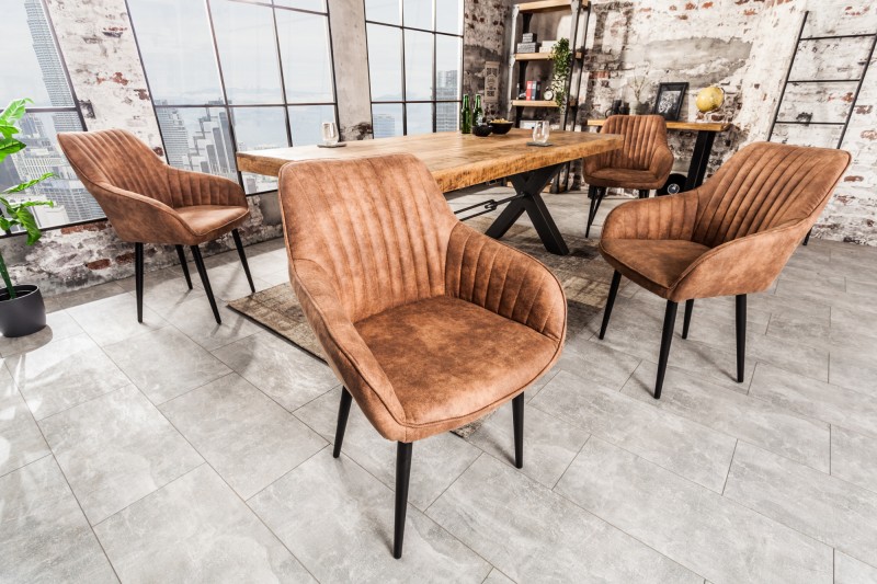 Židle TURINO ANTIK BROWN