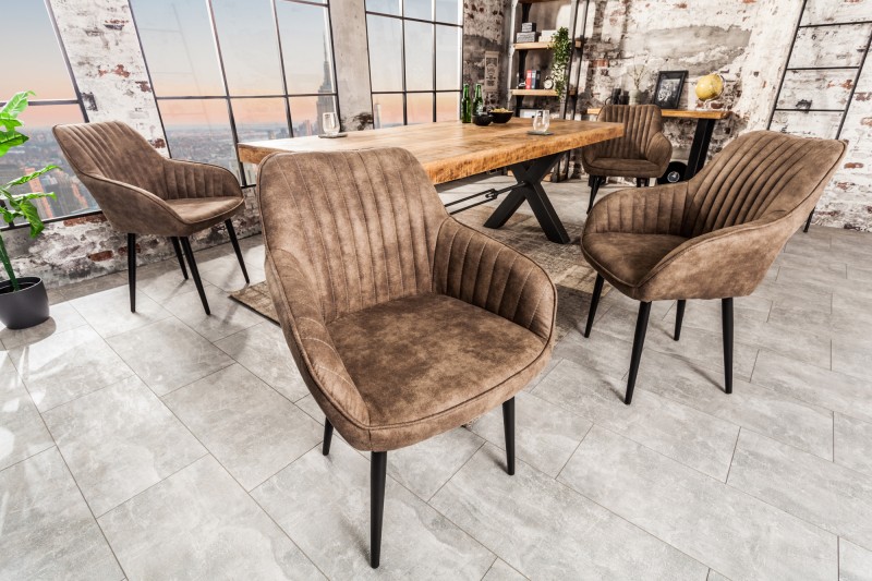 Židle TURINO ANTIK GREY