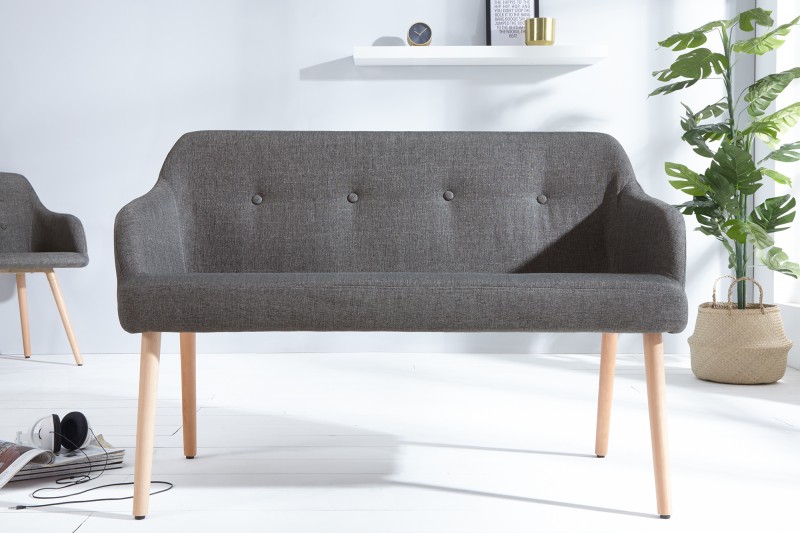 Lavice SCANDINAVIA DARK GRAY