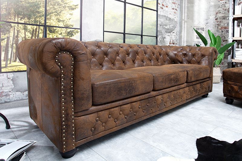 Sedačka CHESTERFIELD 3 VINTAGE