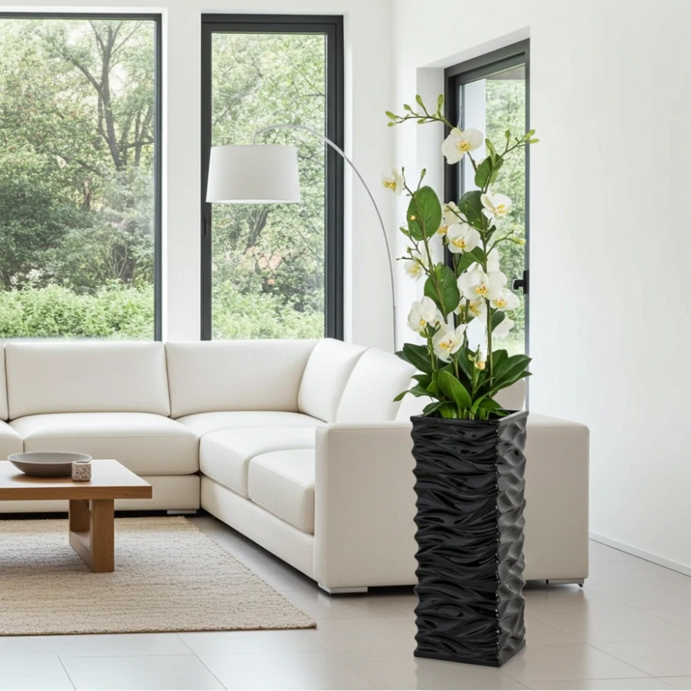 Květináč CUBICON BLACK 70