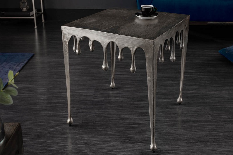 Stolek LIQUID SILVER