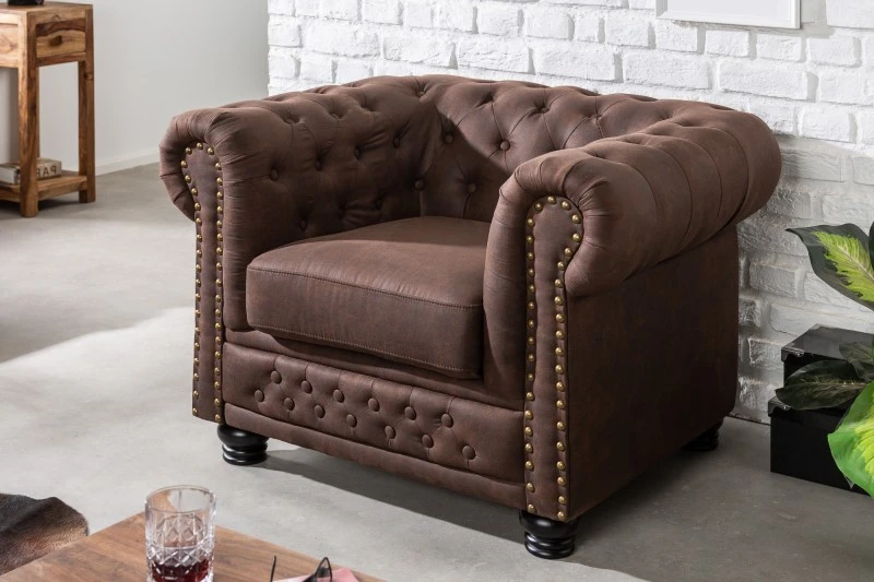 Křeslo CHESTERFIELD ANTIK 