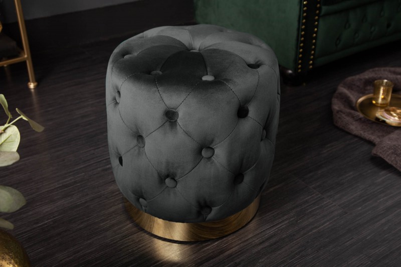 Taburet MODERN BAROCK BLACK