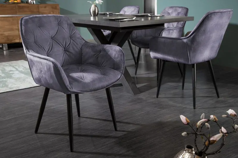 Židle MALIBU GRAY