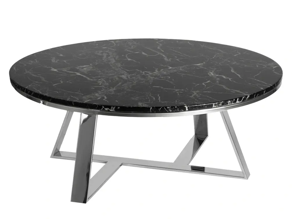 Konferenční stolek DISK BLACK 100