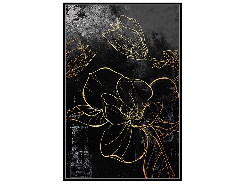 Obraz GOLD FLOWERS