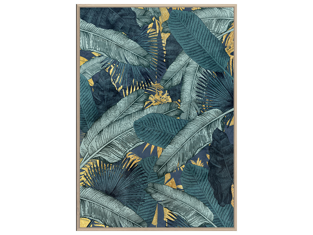 Obraz TYRKYS FOLIAGE