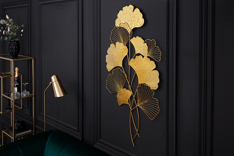 Dekorace GINKGO GOLD BIG