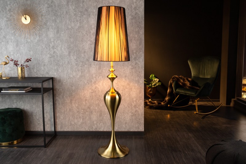 Stojací lampa BAROCA GOLD