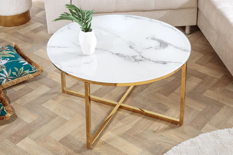 Konferenční stolek ELEGANT GOLD
