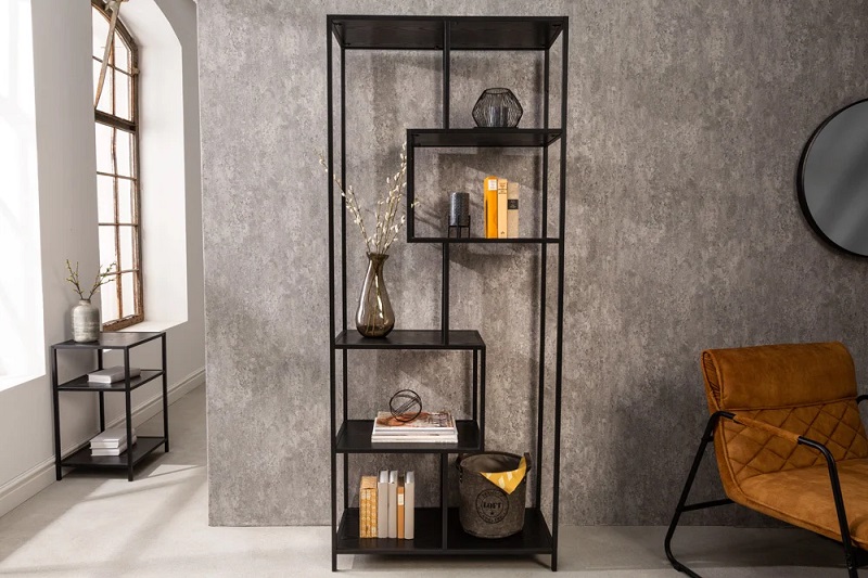 Regál BELIZE BLACK SMALL