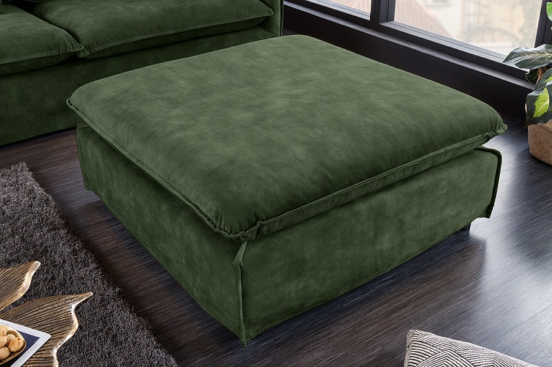 Taburet CLOUD SAMT GREEN