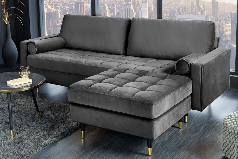 Taburet VELVET GREY