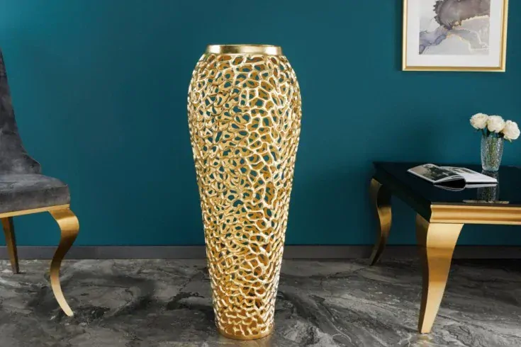Váza LEAFNET GOLD 90