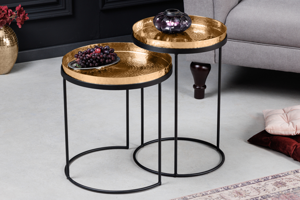 Sada stolků ORIENT GOLD II