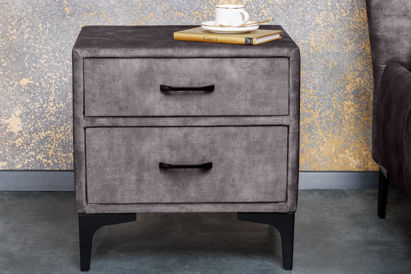 Noční stolek BUTIQUE DARK GRAY