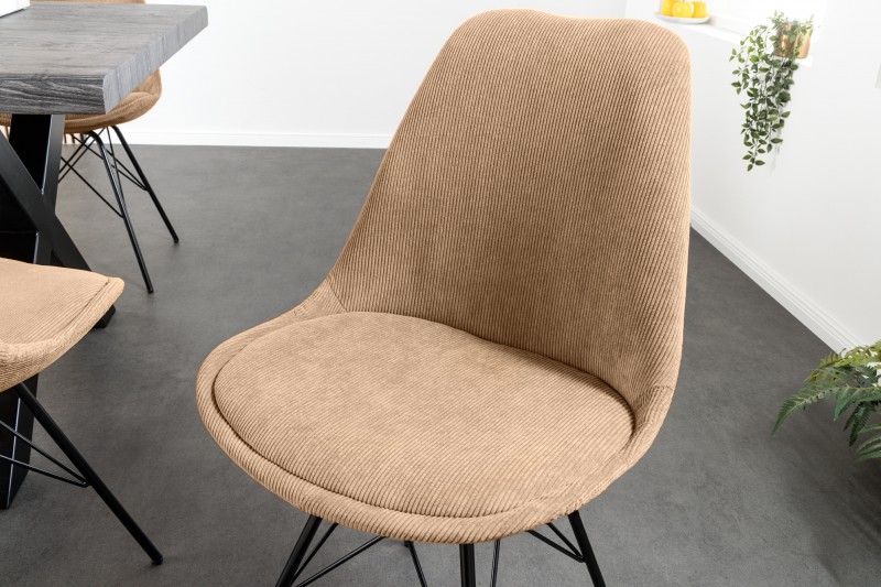 Jídelní židle SCENER CORD BROWN