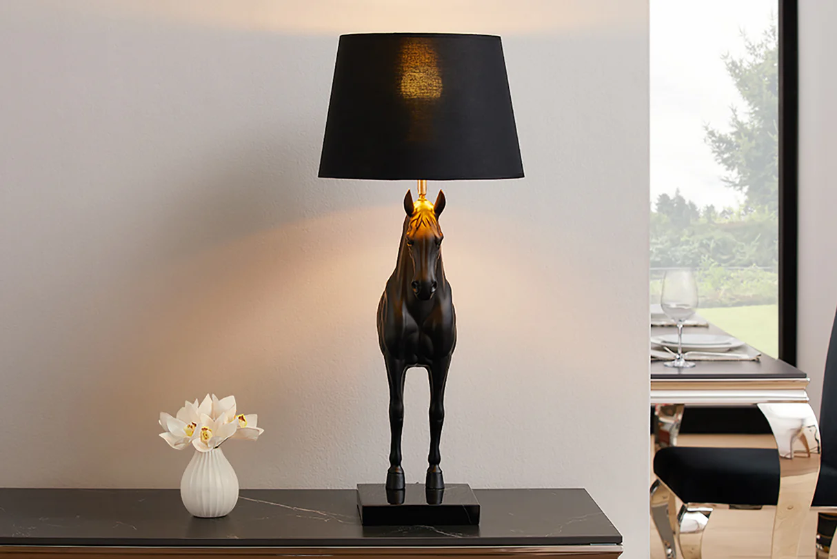 Stolní lampa BLACK HORSE 