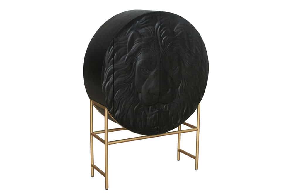 Skříňka Lion Black