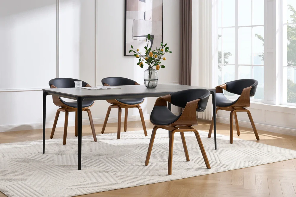 Židle Organita Walnut Black