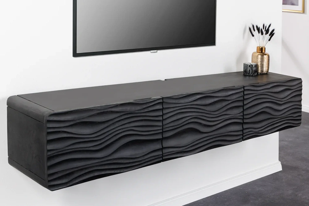 TV stolek Wave Black