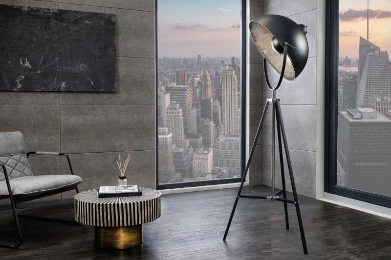 Stojací lampa STUDIO SILVER 160