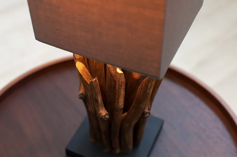Stolní lampa EUPHOR BROWN