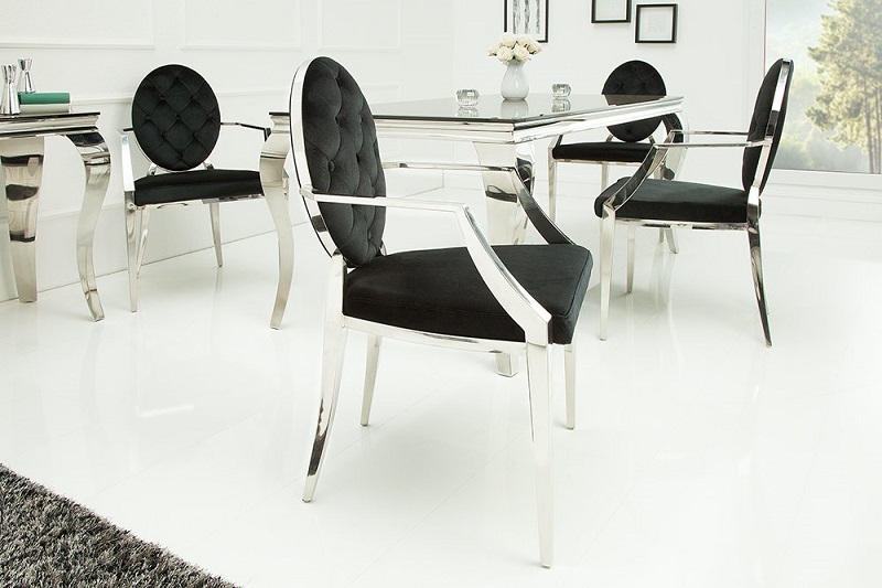 Židle BAROCK MODEL BLACK
