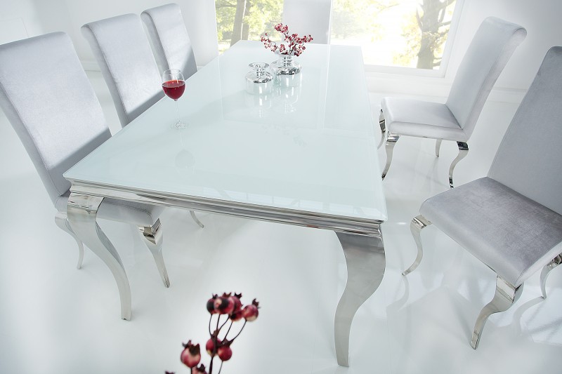 Jídelní stůl BAROCK MODEL WHITE 200
