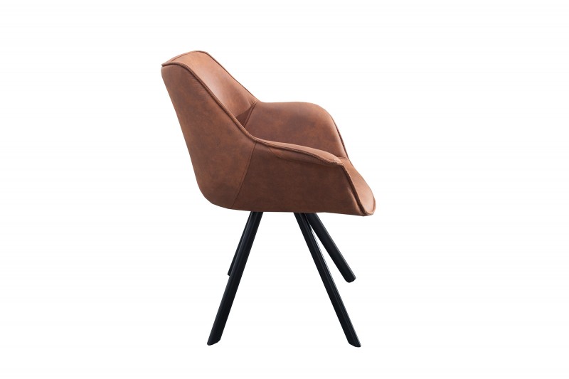 Židle DUTCH RETRO ANTIK BROWN