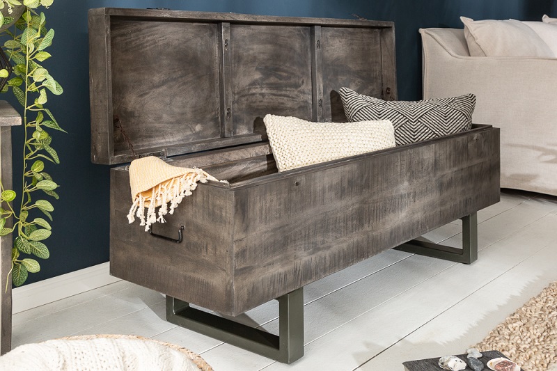 Stolek BARE TRUNK GRAY