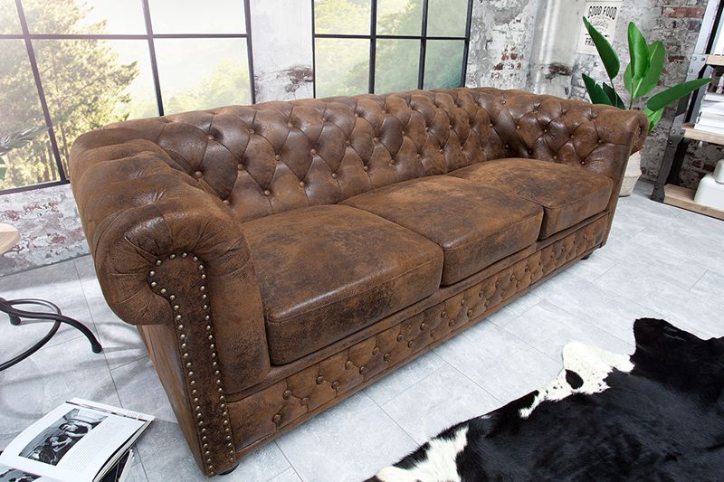 Sedačka CHESTERFIELD 3 VINTAGE