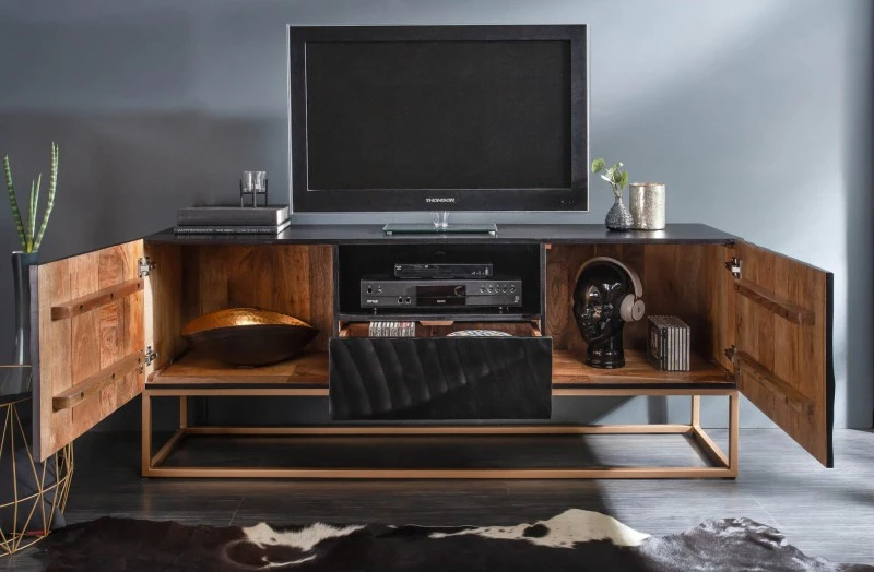 TV stolek SCORPION BLACK
