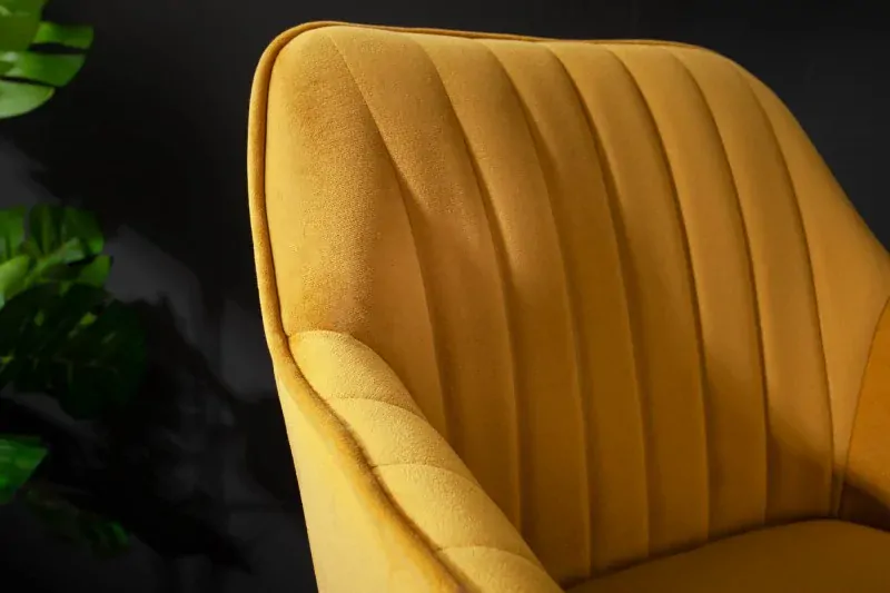 Barová židle TURINO MUSTARD