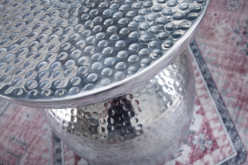 Stolek BORNALI SILVER